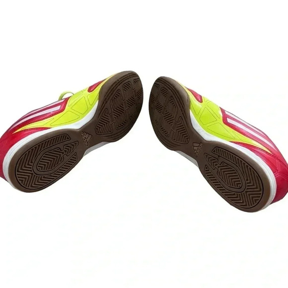 ADIDAS F10 IN ADIPRENE Espana Orange Red Yellow Soocer Futbol Sz 9 Rare - Picture 5 of 9